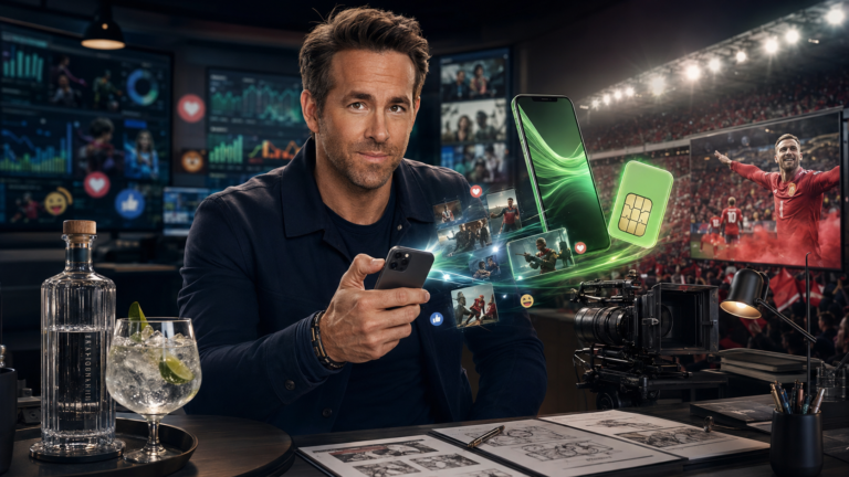 How Ryan Reynolds Uses Digital Marketing to Build Billion-Dollar Brands Ryan Reynolds leading digital marketing