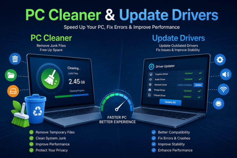 PC Cleaner and Update Drivers: The Complete Guide to a Faster and More Reliable Computer PC Cleaner